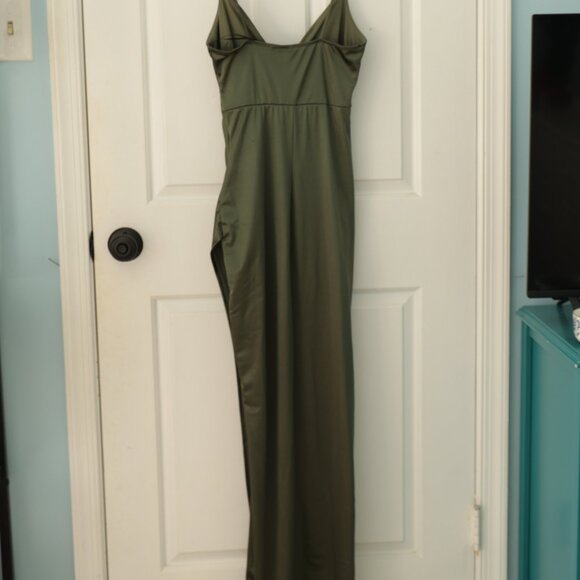 Windsor Dark green maxi dress - Picture 2 of 3